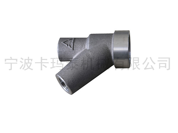 Aluminum three-way connector