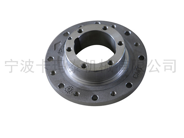 Aluminum alloy flange